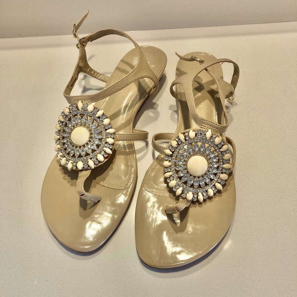 Charles & Kieth Jewel Pendant Sandals